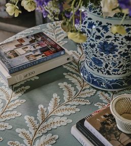 Clement Fabric by Colefax And Fowler Red