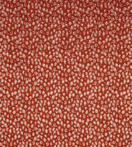 Cleo Fabric by Jane Churchill Copper/Red