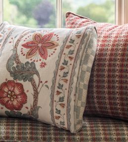 Clermont Fabric by Nina Campbell Red