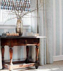 Clipperton Stripe Wallpaper by Anna French Blush