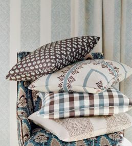 Clipperton Stripe Wallpaper by Anna French Blush