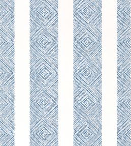 Clipperton Stripe Wallpaper by Anna French Navy