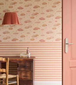 Daydream Wallpaper by Eijffinger Pink