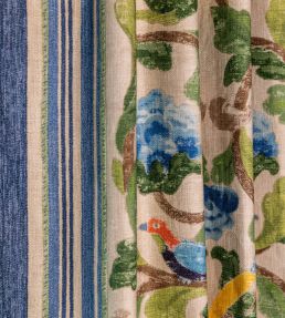Cloudline Fabric by GP & J Baker Indigo