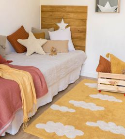 Lorena Canals Clouds rug Mustard C-CL-MU Mustard