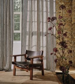 Cloudy Night Fabric by Christopher Farr Cloth Indigo