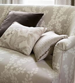 Clovelly Fabric by Sanderson Silver