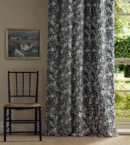 Clover & Vine Weave Fabric by Morris & Co Forest