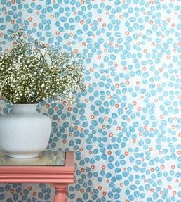 Clover Wallpaper by DADO 01 Eau De Nil