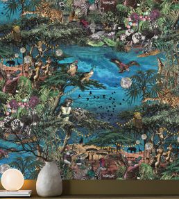 Club Safari Wallpaper by Brand McKenzie Lagoon