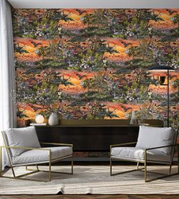 Club Safari Wallpaper by Brand McKenzie Sunset