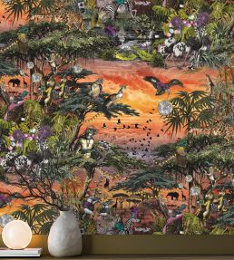 Club Safari Wallpaper by Brand McKenzie Sunset