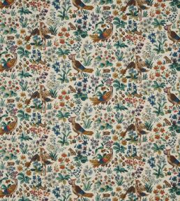 Cluny Fabric by Sanderson Cream/Brown Multi