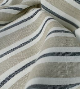 Coast Fabric by Andrew Martin Sand/Navy