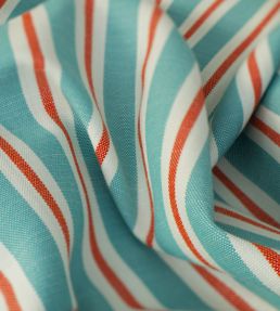 Coast Fabric by Andrew Martin Turquoise/Spritz