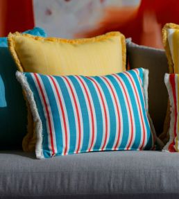 Coast Fabric by Andrew Martin Turquoise/Spritz