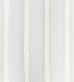 Cobble Hill Stripe Fabric by Thibaut Ivory