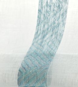 Cobble Hill Stripe Fabric by Thibaut Ivory