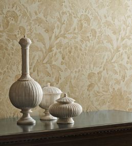 Cochin Wallpaper by Zoffany Silver