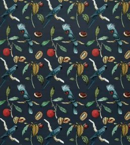Cockatoo Fabric by Ashley Wilde Ink