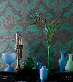 Aldwych Wallpaper by Cole & Son Blue & White