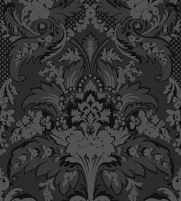 Aldwych Wallpaper by Cole & Son Black & Graphite