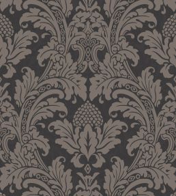 Blake Wallpaper by Cole & Son Black & Graphite