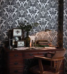Blake Wallpaper by Cole & Son Black & Gold