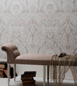 Chatterton Wallpaper by Cole & Son Blue & White