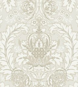 Coleridge Wallpaper by Cole & Son White & Ivory