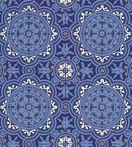 Piccadilly Wallpaper by Cole & Son Blue