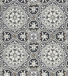 Piccadilly Wallpaper by Cole & Son Black & White