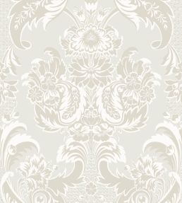 Wyndham Wallpaper by Cole & Son White & Pearl