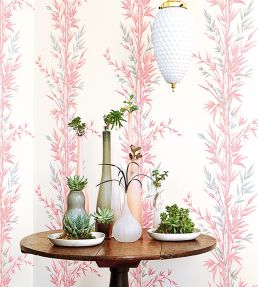 Bamboo Wallpaper by Cole & Son China Blue