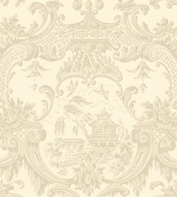 Chippendale China Wallpaper by Cole & Son Cream