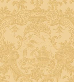 Chippendale China Wallpaper by Cole & Son Ochre