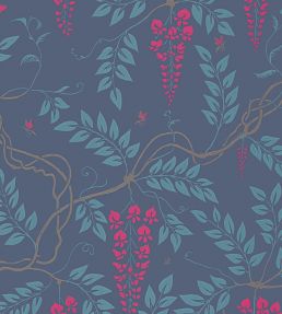 Egerton Wallpaper by Cole & Son Cerise