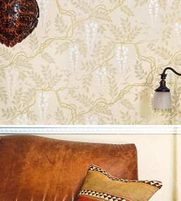 Egerton Wallpaper by Cole & Son Cerise