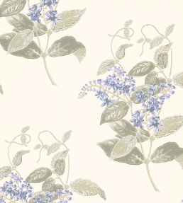 Madras Violet Wallpaper by Cole & Son Lilac & Stone