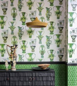 Khulu Vases Wallpaper by Cole & Son 12058