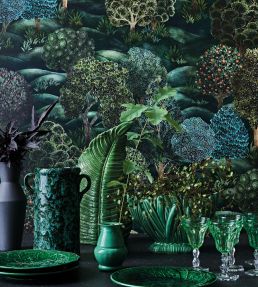 Forest Wallpaper by Cole & Son Forest Greens