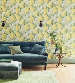 Lilac Wallpaper by Cole & Son Lilac & Dove on White