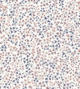 Maidenhair Wallpaper by Cole & Son Mulberry, Ink & Alabaster Pink