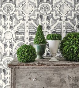 Topiary Wallpaper by Cole & Son Soot