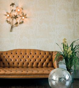 Cow Parsley Wallpaper by Cole & Son Sand