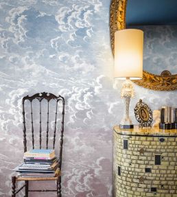 Nuvole Al Tramonto Mural by Cole & Son Dusk (Pink)