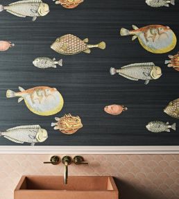 Acquario Wallpaper by Cole & Son Taupe