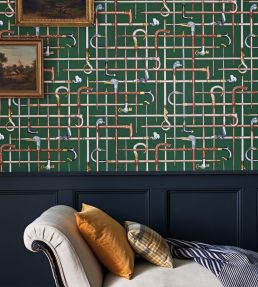 Bastoni Wallpaper by Cole & Son Cream