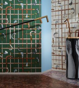 Bastoni Wallpaper by Cole & Son Cream