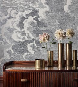 Nuvole Mural by Cole & Son Black and White